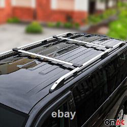 Barres de toit transversales pour Range Rover Sport L320 2005-2013 L3 Alu Gris