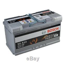 Bosch S5 A13 AGM Vrla Start Stop Batterie de Démarrage 95ah Voiture Neuf