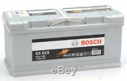 Bosch S5015 Batterie de Démarrage Pour Voiture 12V 110Ah 393x175x190mm