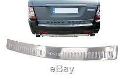 Plaque protection pare-chocs aluminium coffre hayon pour Sport L320 2005-2013