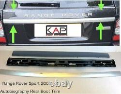 Pour Range Rover Sport Hayon Bordure Spoiler Kit Arrière 2005-12 L320