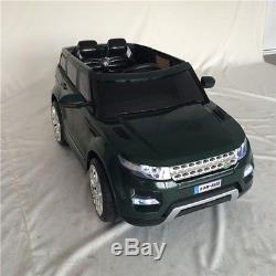 Range Rover HSE Sport Noire, voiture électrique enfant 12V-2 moteurs
