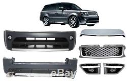 Range Rover Sport Autobiography Facelift Kit Carrosserie Pare-chocs Grise/Noir