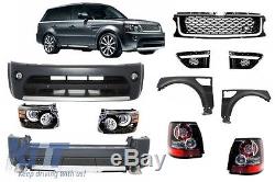 Range Rover Sport Autobiography Facelift Kit carrosserie Noir + Feux Arriere