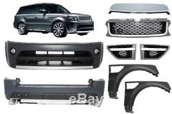 Range Rover Sport Autobiography Facelift Kit carrosserie Pare-chocs Grise/Noir