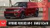 Vossen Hybrid Forged Hf 1 Wheel Range Rover Sport Tinted Gloss Black